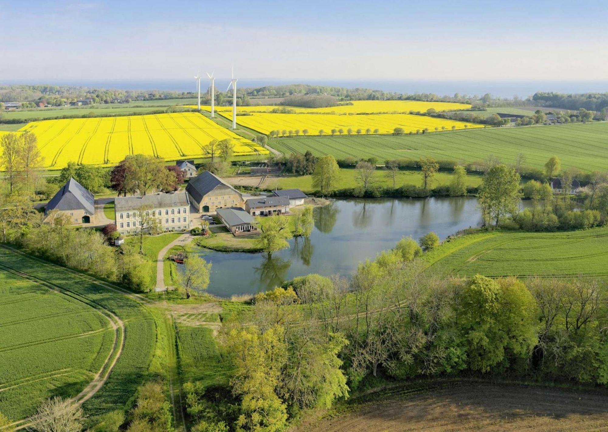 Ferienwohnungen Herrenhaus Gut Oestergaard Steinberg  ภายนอก รูปภาพ