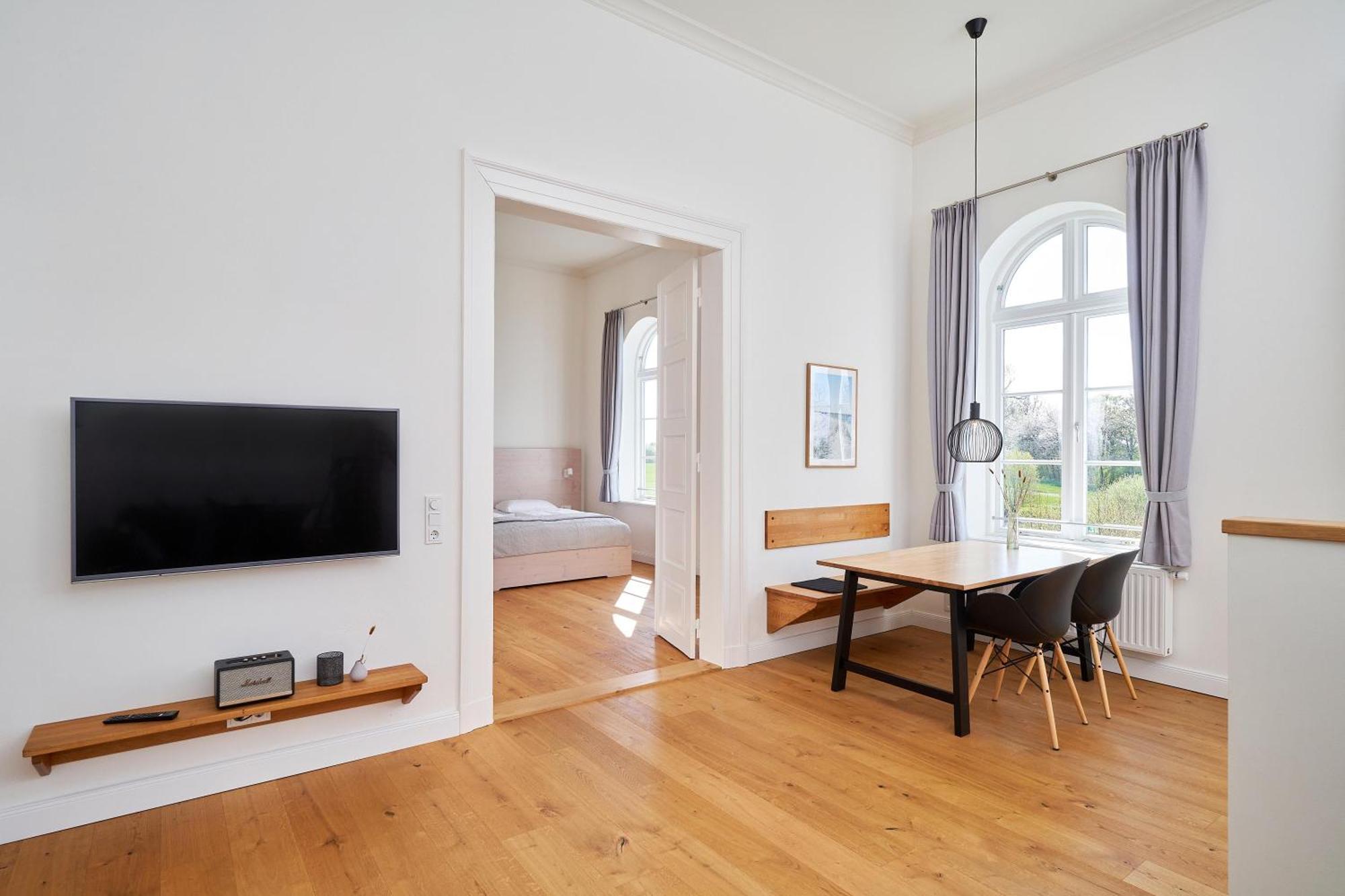 Ferienwohnungen Herrenhaus Gut Oestergaard Steinberg  ภายนอก รูปภาพ