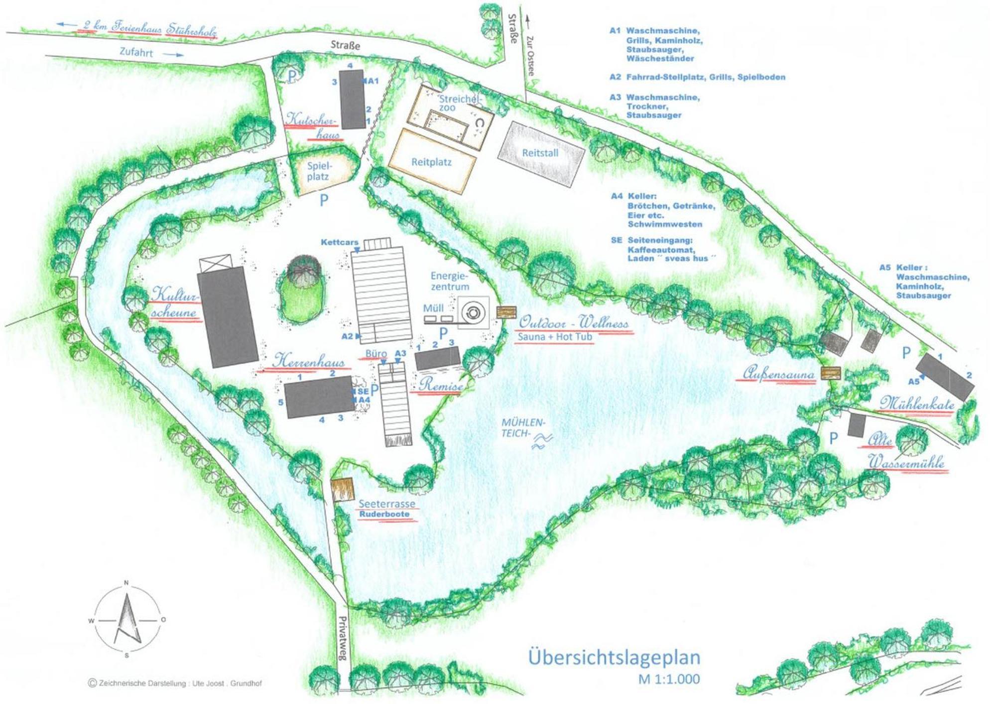 Ferienwohnungen Herrenhaus Gut Oestergaard Steinberg  ภายนอก รูปภาพ